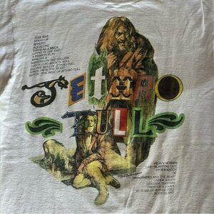 Vintage 1989 Jethro Tull Tour T-Shirt